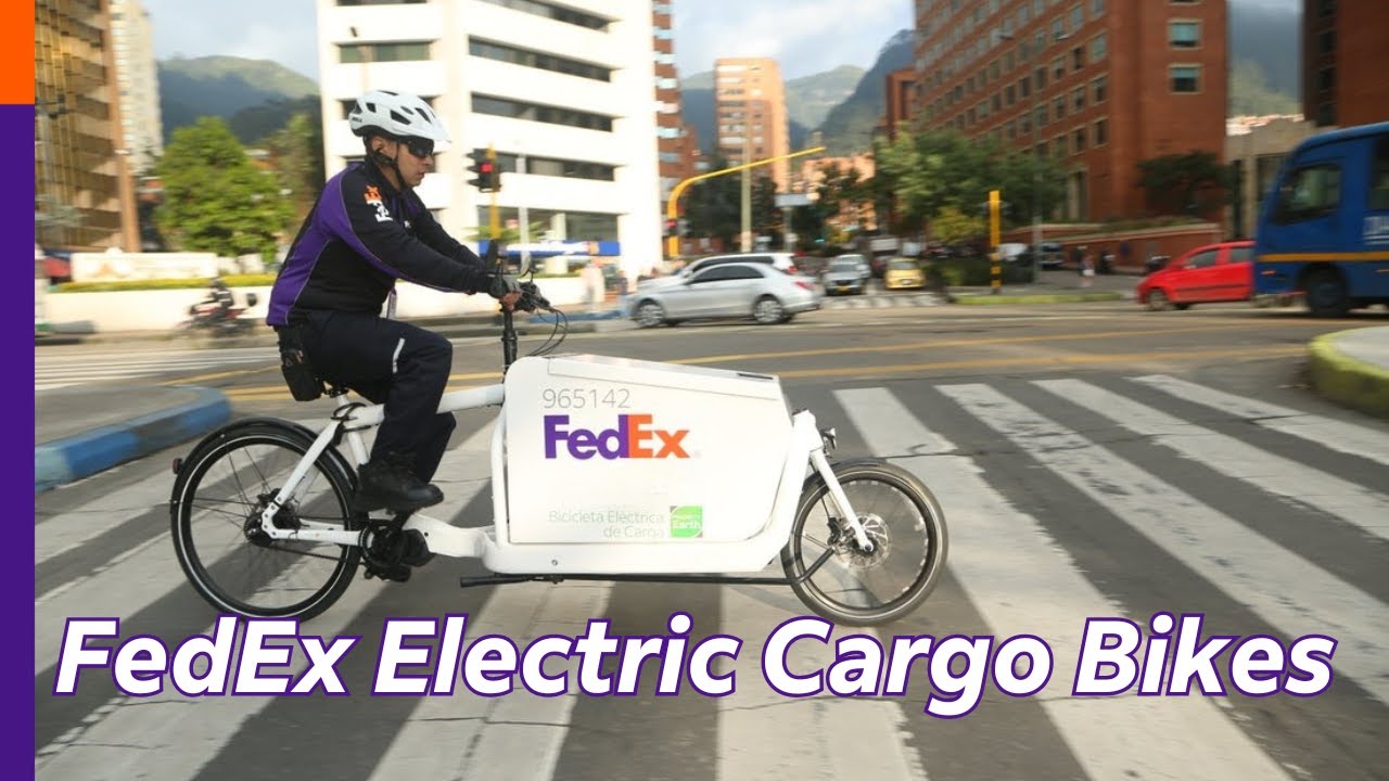 FedEx Electric Cargo Bikes