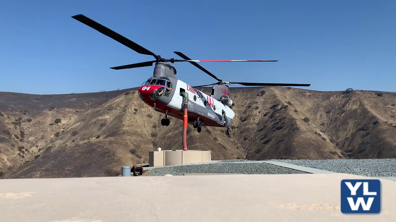 Yorba Linda Water District Heli-Hydrant Enhances Blue Ridge Wildfire Response