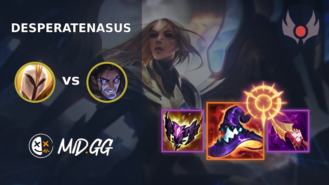 MID.GG: [ DesperateNasus ] Kayle MID vs Sylas | EUW GRANDMASTER | LOL Season 2025