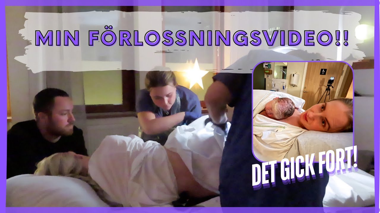 MIN FÖRLOSSNINGSVIDEO!! 😍👶🏻🩷