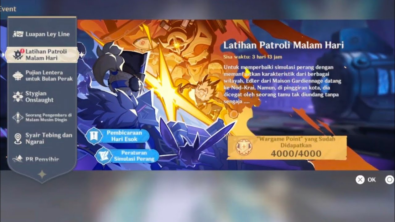 Event Latihan Patroli Malam Hari v6.3 [Genshin Impact]