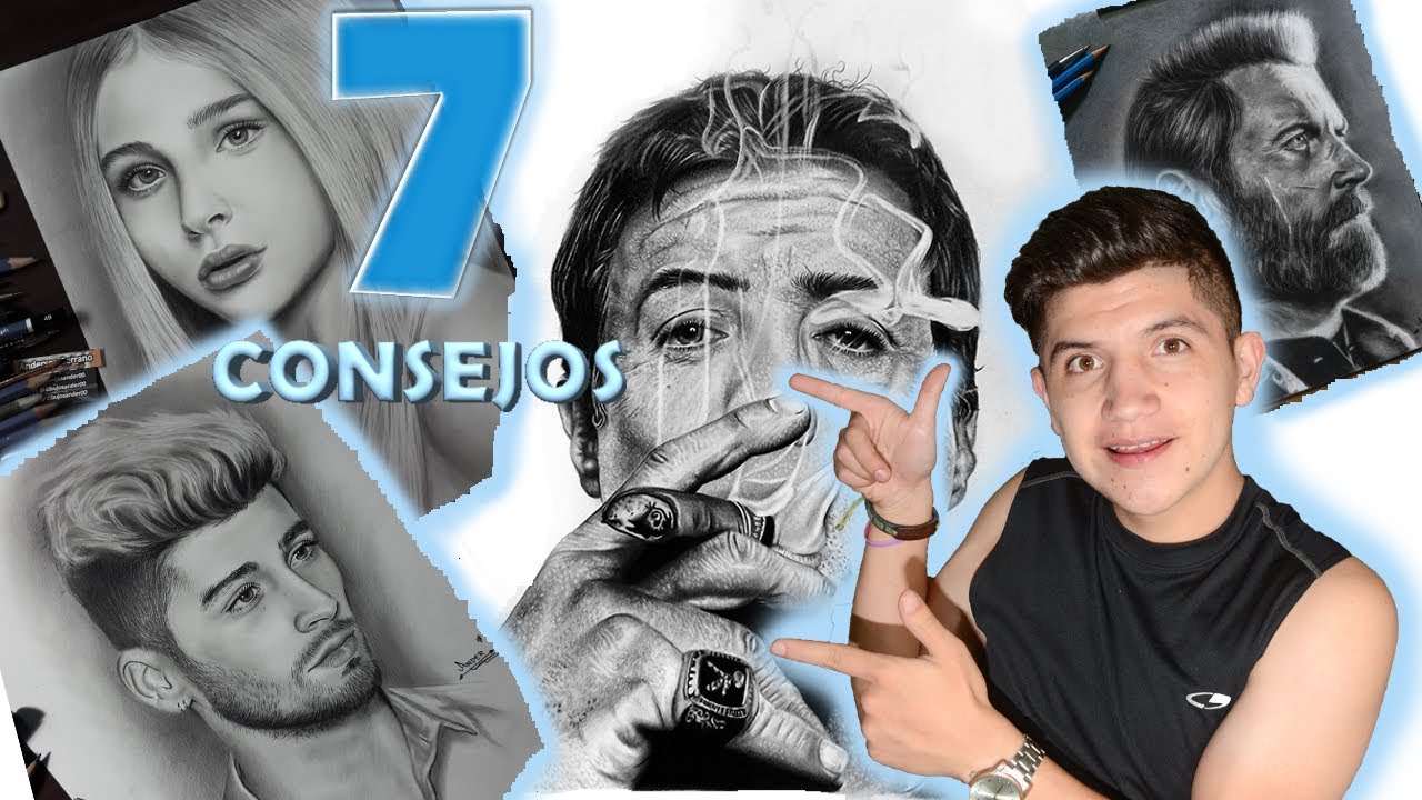 7 CONSEJOS PARA DIBUJAR MEJOR A LÁPIZ/ RETRATOS. 👌