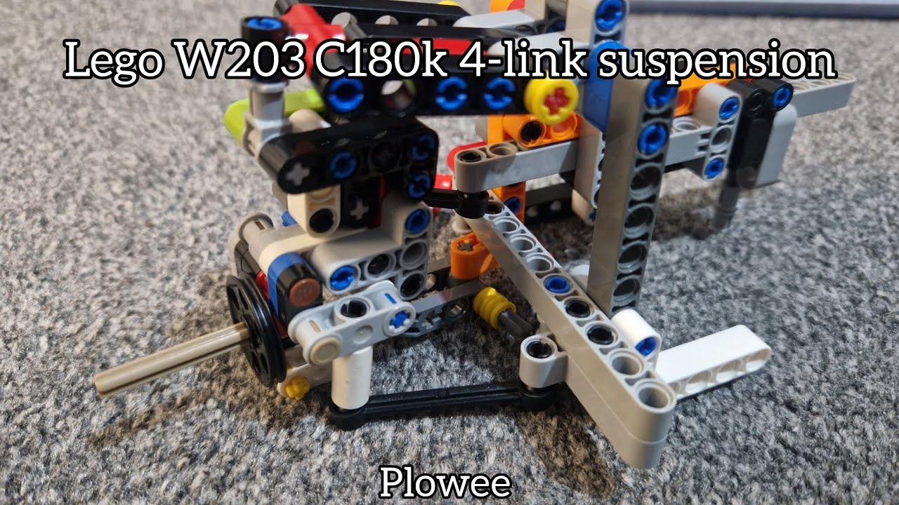 Lego Mercedes C180k 4-link Suspension