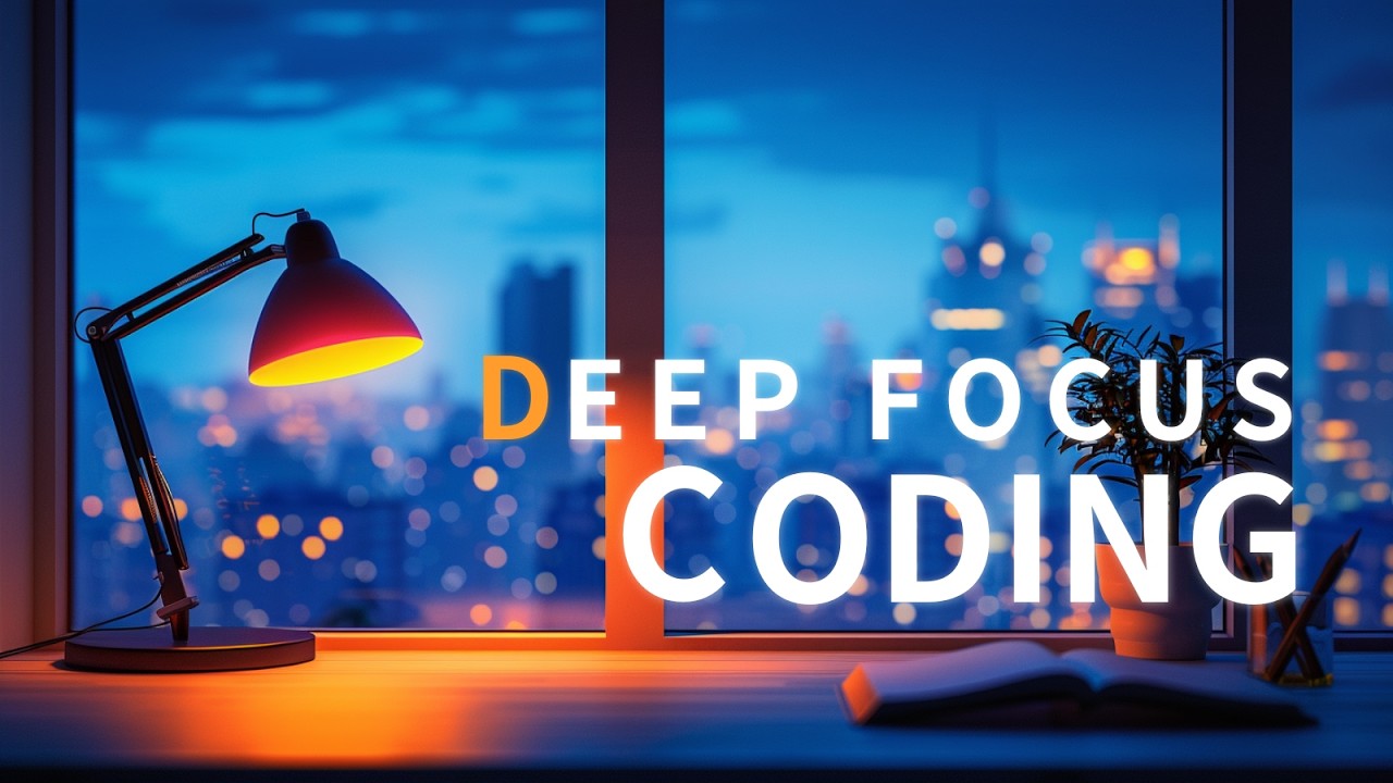 Deep Work Coding Music for Study, Concentration & Productivity