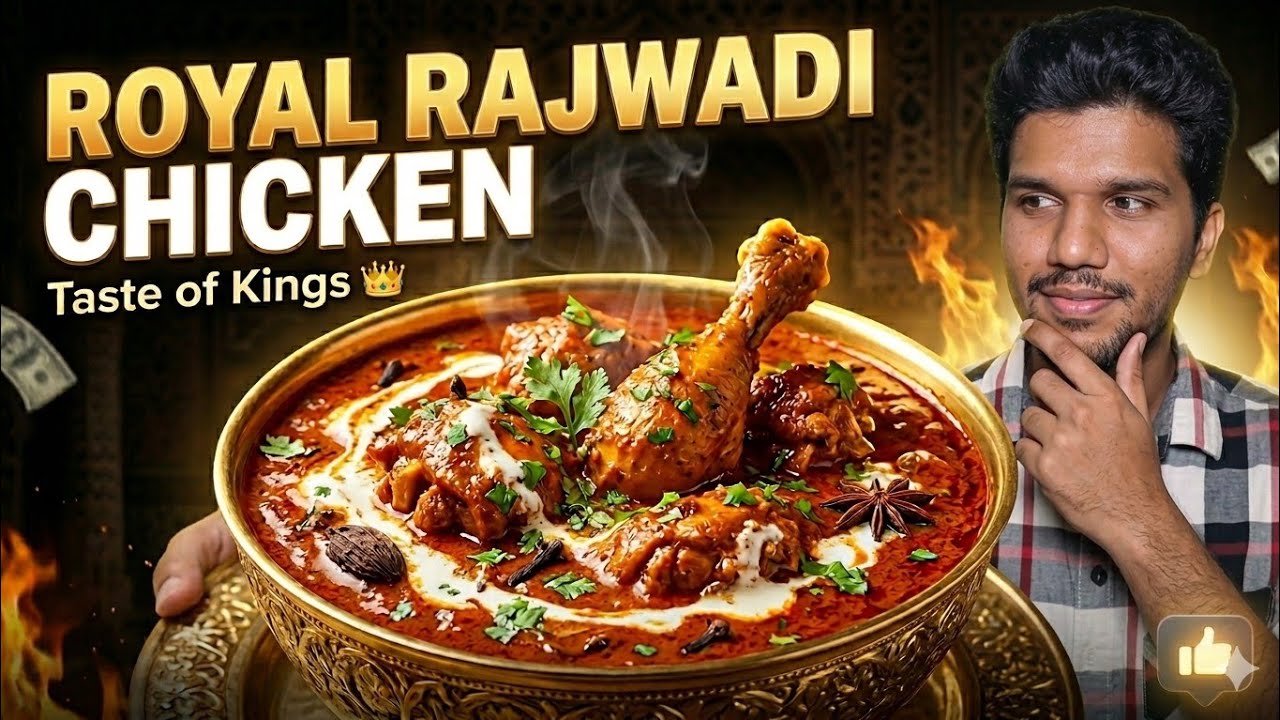 royal rajwadi chicken Rajasthan ki royalty jaipur mai bhe | sid zaika ke sath