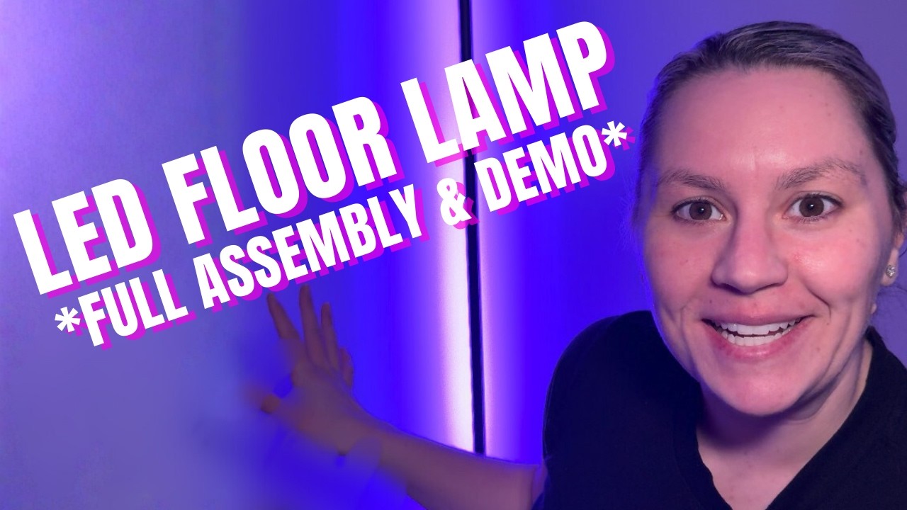Corner Floor Lamp Setup & Demo | Best LED Mood Lighting for Bedrooms