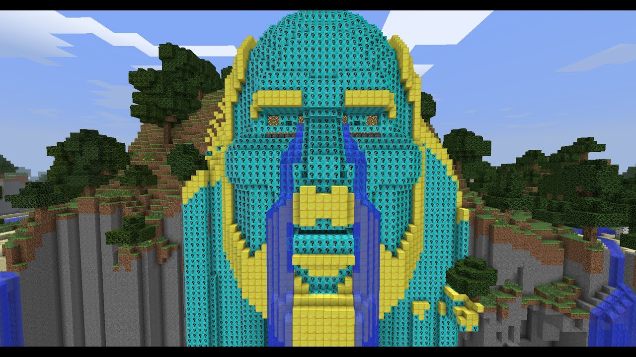 Minecraft Diamond Lucky Blocks Mod TEMPLE OF NOTCH (MODDED MINIGAME)