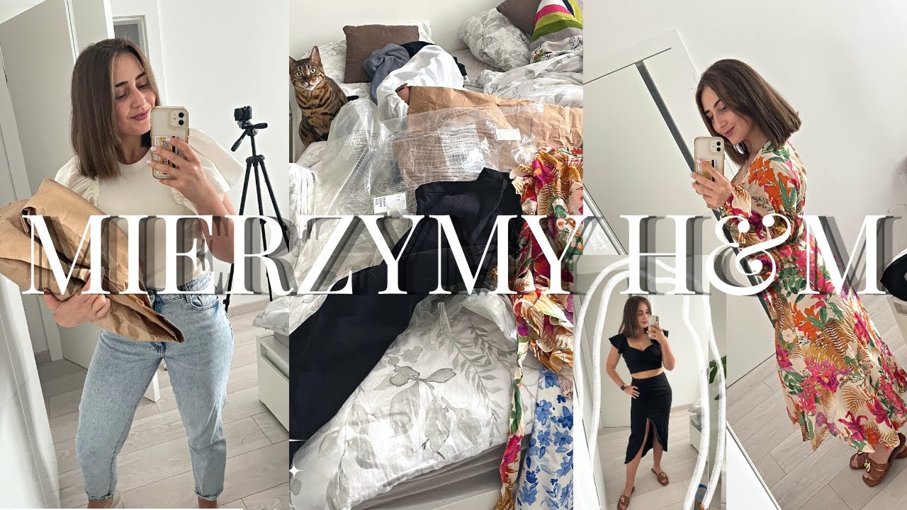 Mierzymy 👗 Kolorowe sukienki na lato H&M 🌸🌅