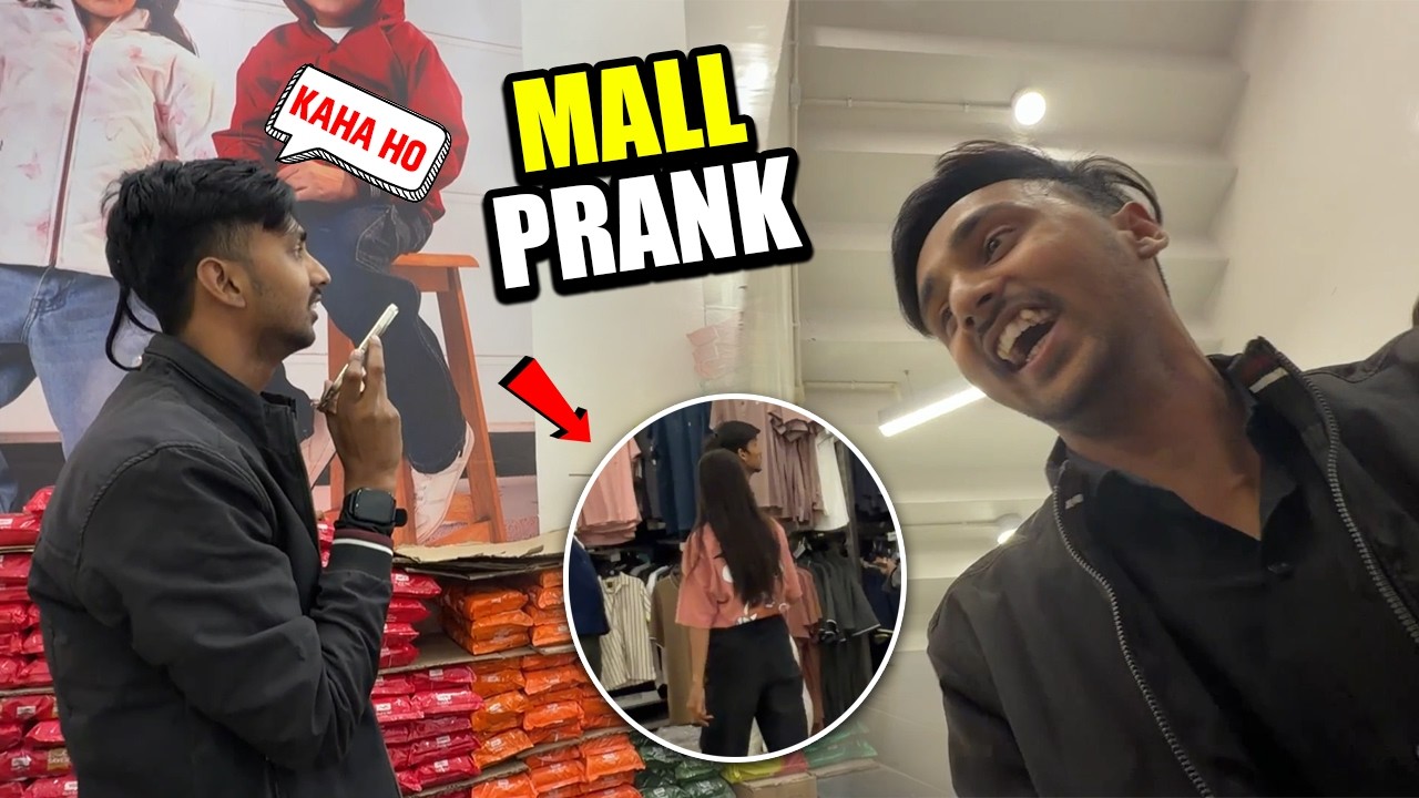 Mall mein Manshi ko pagal banaya 😂