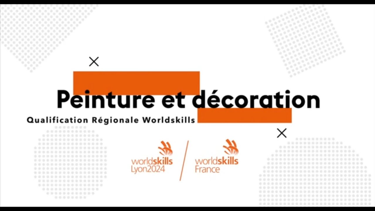 WorldSkills 2023 | Sélections Île-de-France | Épreuve Peinture | Lycée Benjamin Franklin
