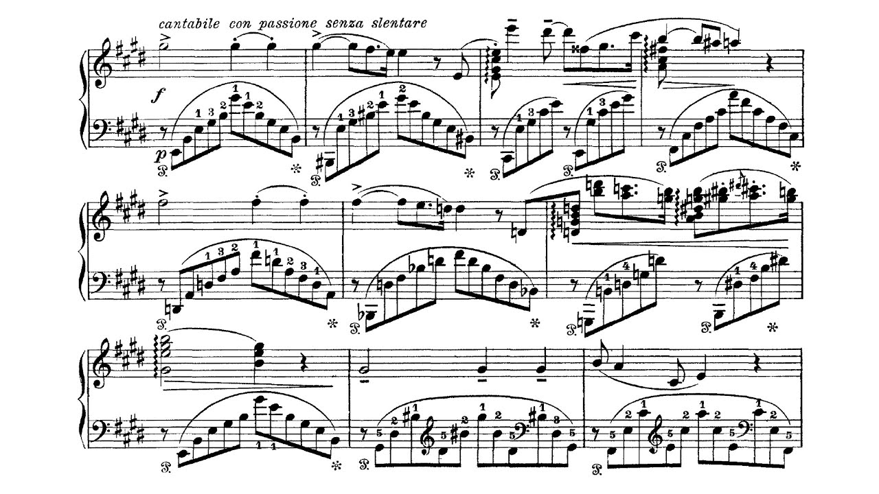 Liszt - 3 Sonetti del Petrarca (Audio+Sheet) [Kempff]