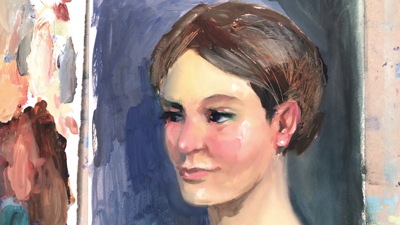 PORTRET I ODCIENE SKÓRY W FARBACH OLEJNYCH