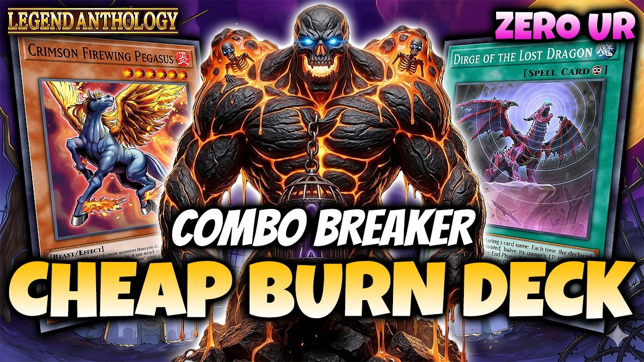 SpeedRun the Event with NO UR ⛔ Collect Free Gems with Easy & Cheap Zero UR Burn Deck [Master Duel]
