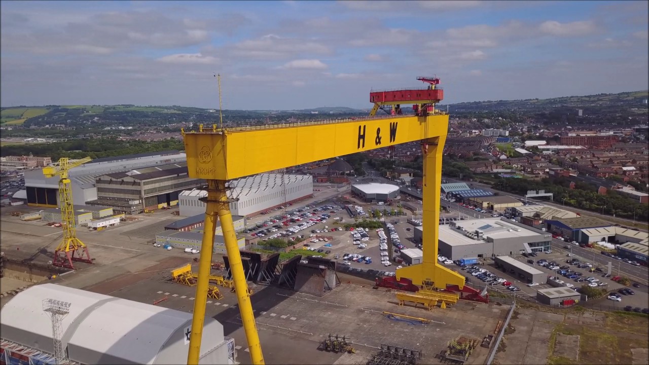 the cranes....samson and goliath