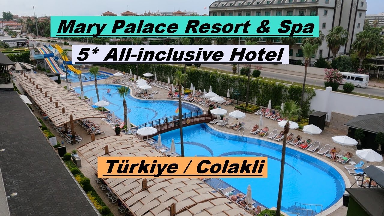 5*&nbsp;Mary Palace Resort&nbsp;from T&uuml;rkiye in Colakli/Side (Hotel Tour)