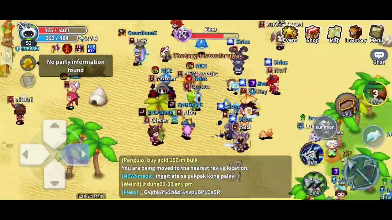 🎆Big War Darlene Server IMO TWOM Sirius♐/Hunt♈/ENDGAME♀️/♓Arcanite/ 💥VS💥    ♑EVO/MSPI🌈 Sirius Win♐👑✨