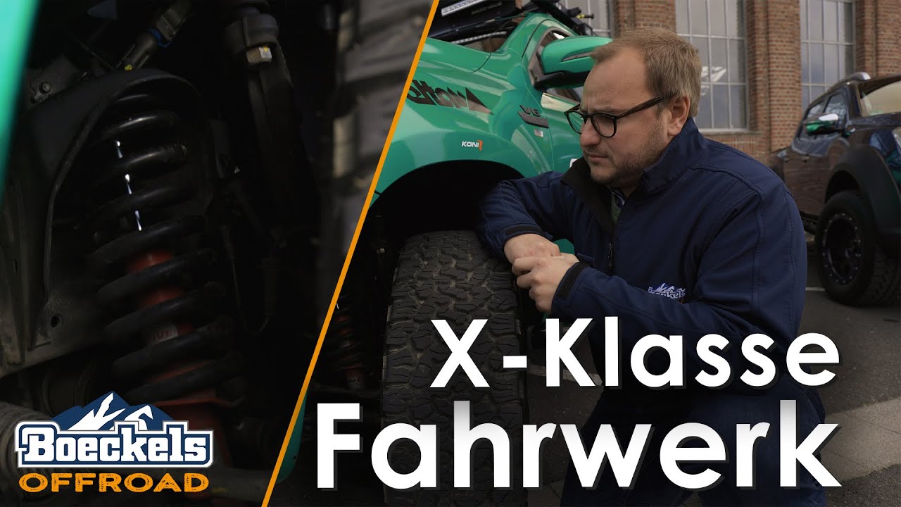 Koni Active Fahrwerk | Mercedes X-Klasse | BoeckelsOffroad