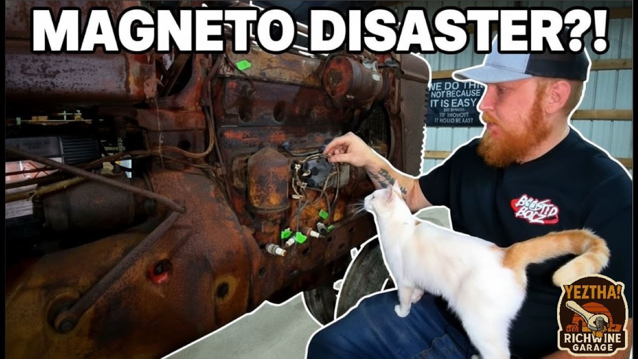 Trying to Wake a 1947 Farmall H After Decades! Compression Test & Magneto Disaster!