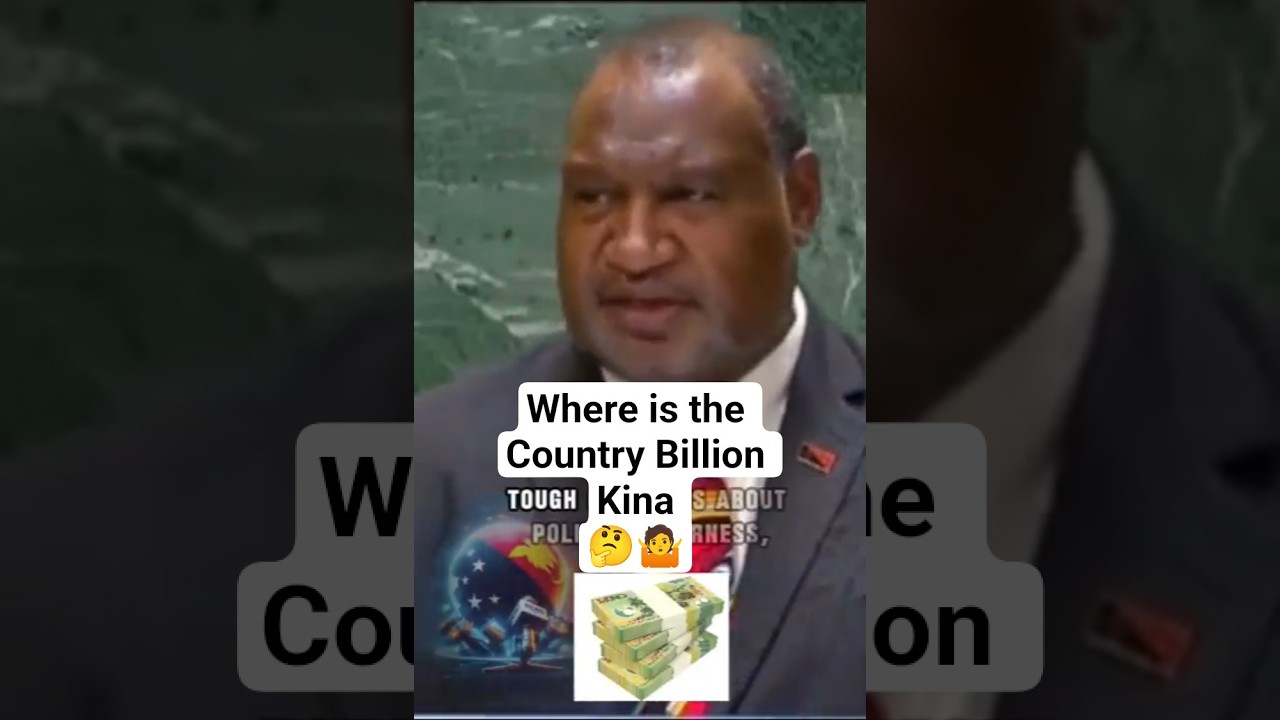 57 Billion Misused by PNG Prime Minister James Marape 2025 breaking News