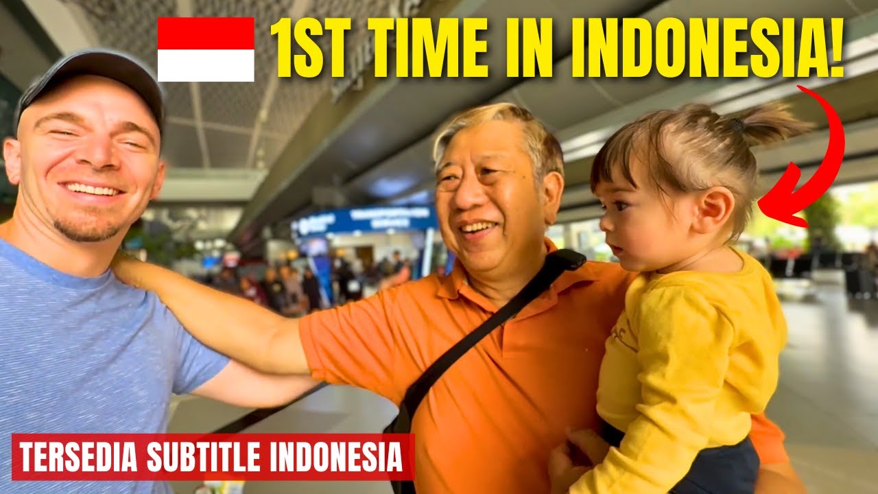 FIRST TIME my Indonesian father-in-law met his bule granddaughter! (emotional)
