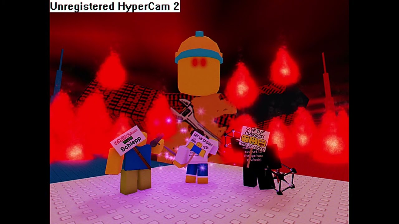 Song that plays when you protest against Roblox