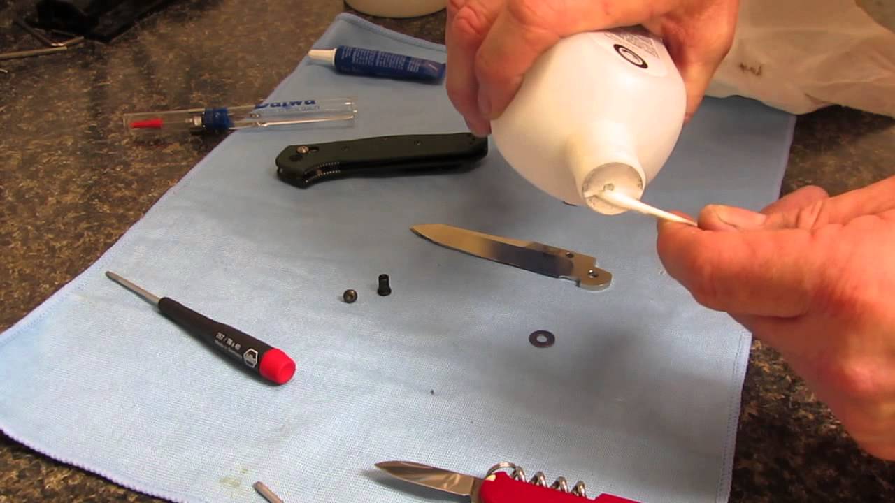Benchmade Axis Lock Maintenance and Assembly Tutorial