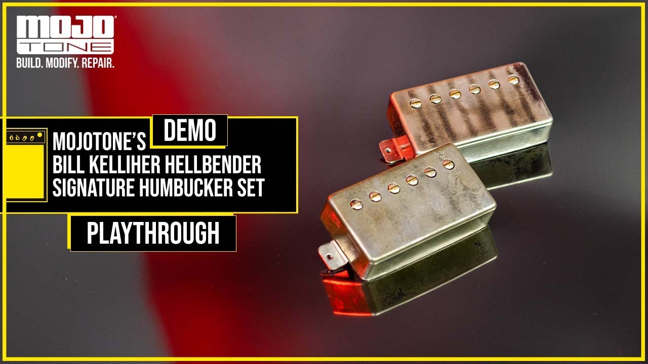 MOJOTONE Bill Kelliher Artist Signature 'Hellbender' Pickup Set - DEMO