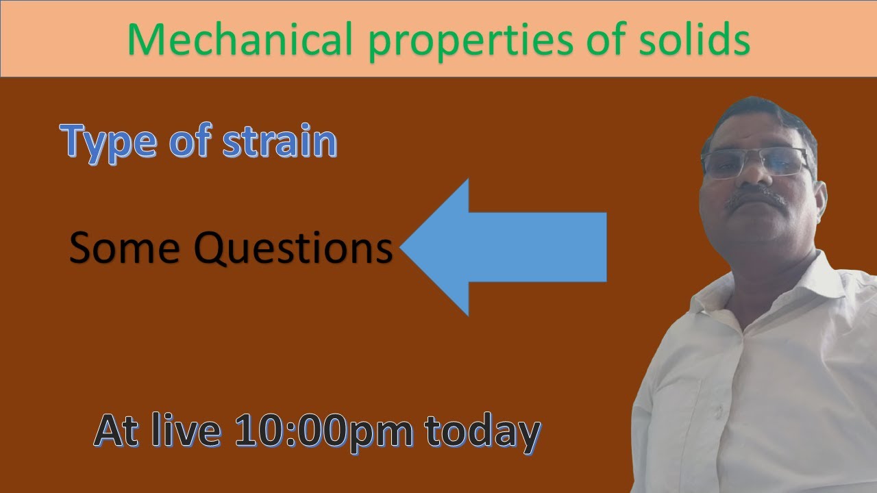 MECHANICAL PROPERTIES OF  SOLIDS
