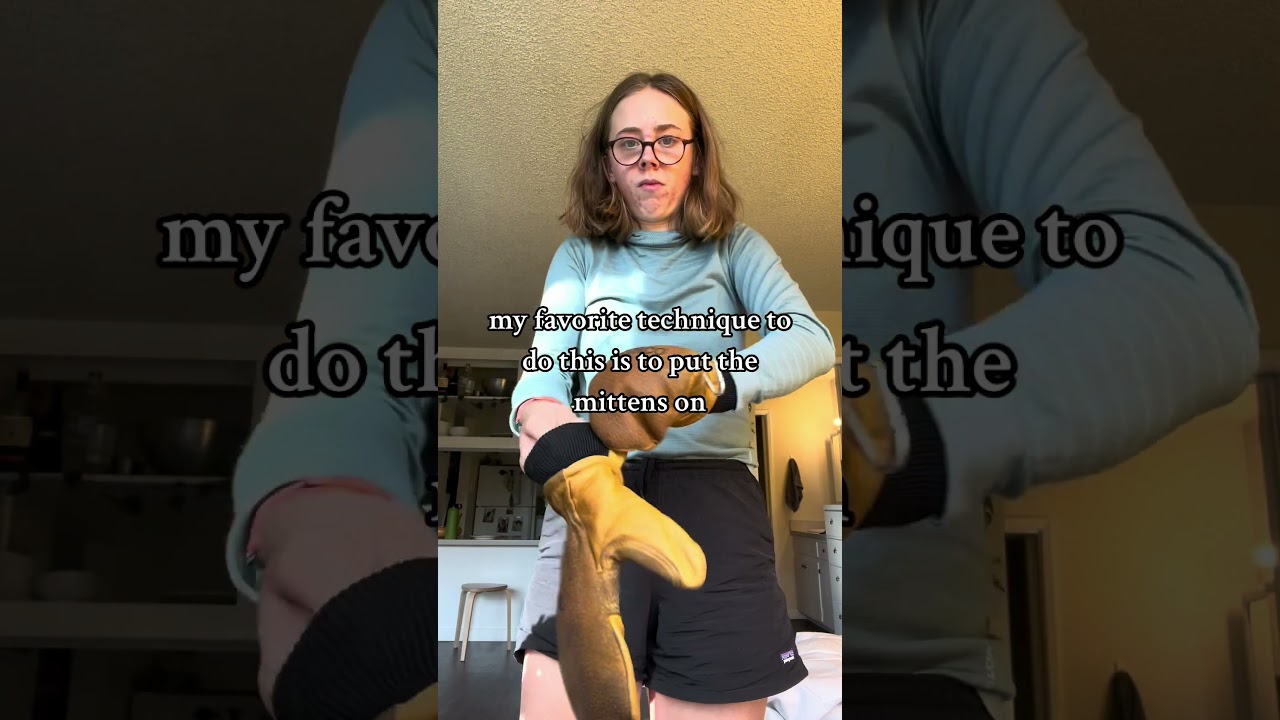 How to Re-waterproof leather mittens #ski #outdoorgear