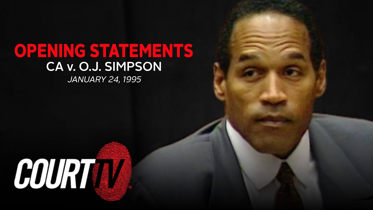 Opening Statements - CA v. O.J. Simpson | 27th Anniversary | COURT TV