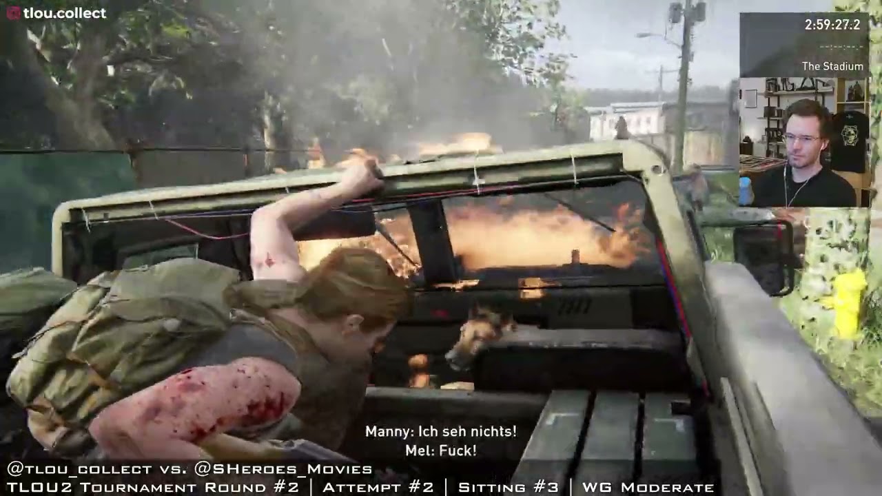 TLOU2 | Tournament Round #2 | Attempt #2 | Sitting #3 | Moderate | TLOUTour25 | @tlou_collect vs. @S