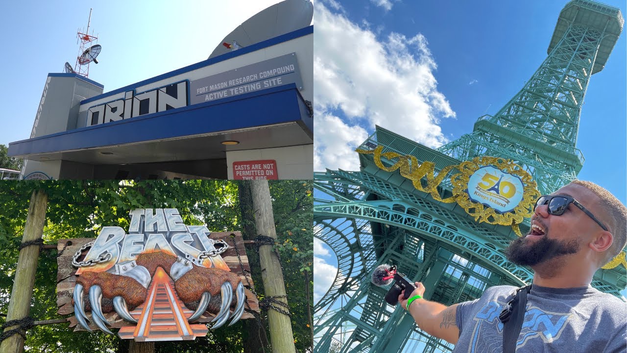 My Exciting First Visit to Kings Island in Ohio | Record Breaking Coasters | Part One Vlog!!