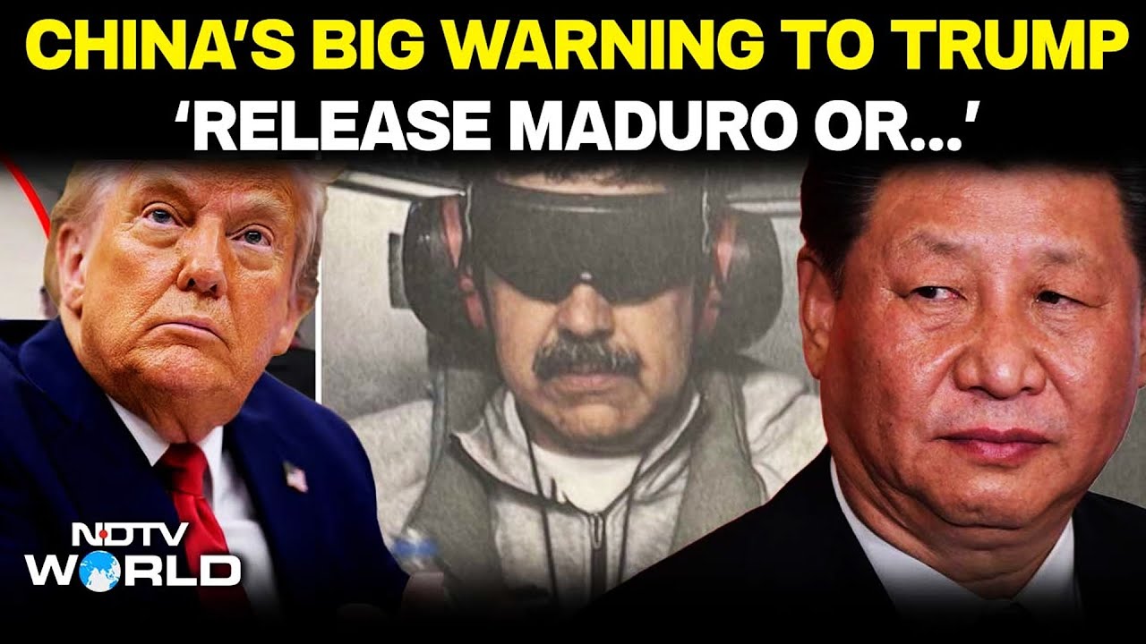 Venezuela Crisis | China's Big Warning To Trump, 'Release Maduro, Wife, Or...' | Xi Jinping