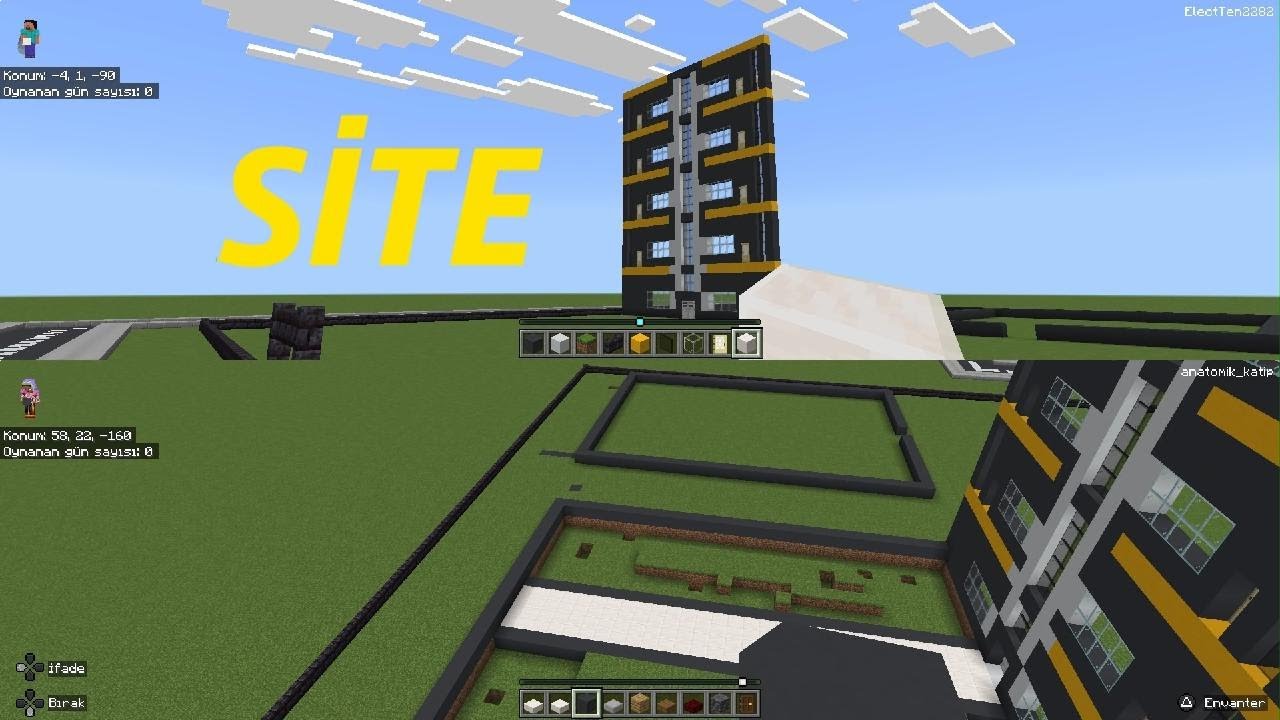 MinecrafTDA BABAMLA SİTE YAPTIK