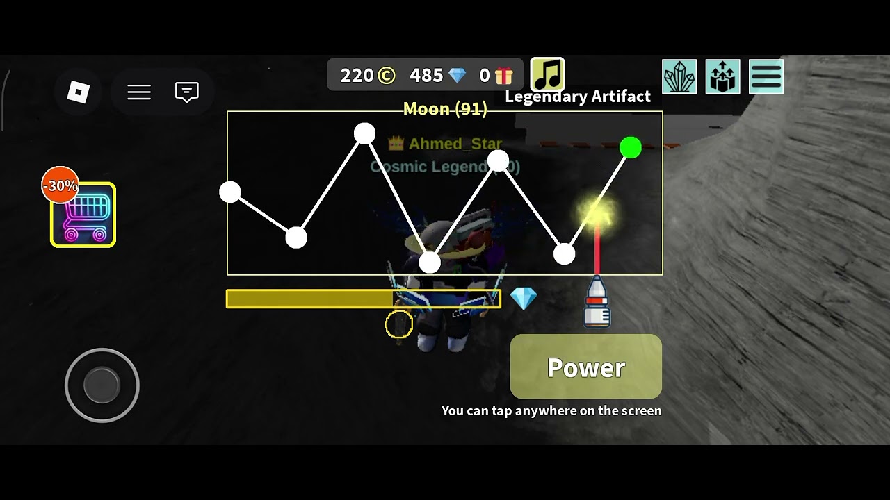 Found warp stone on the moon 