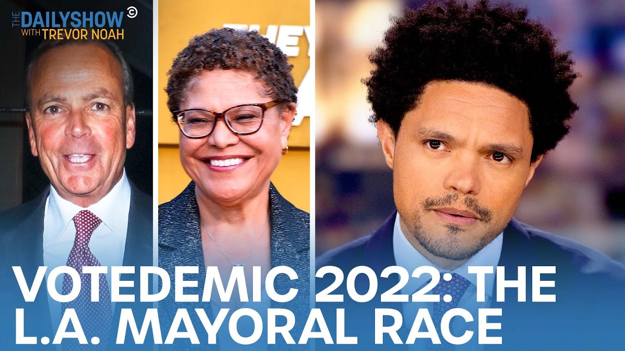 Votedemic 2022: L.A.’s Mayoral Race | The Daily Show