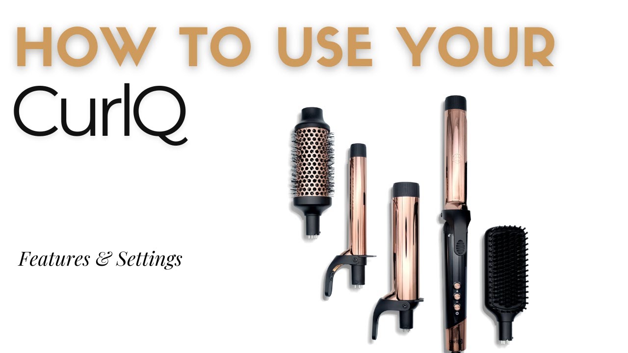 Curl Q How-To Use  | Jessica Rose Salon - Curling Iron