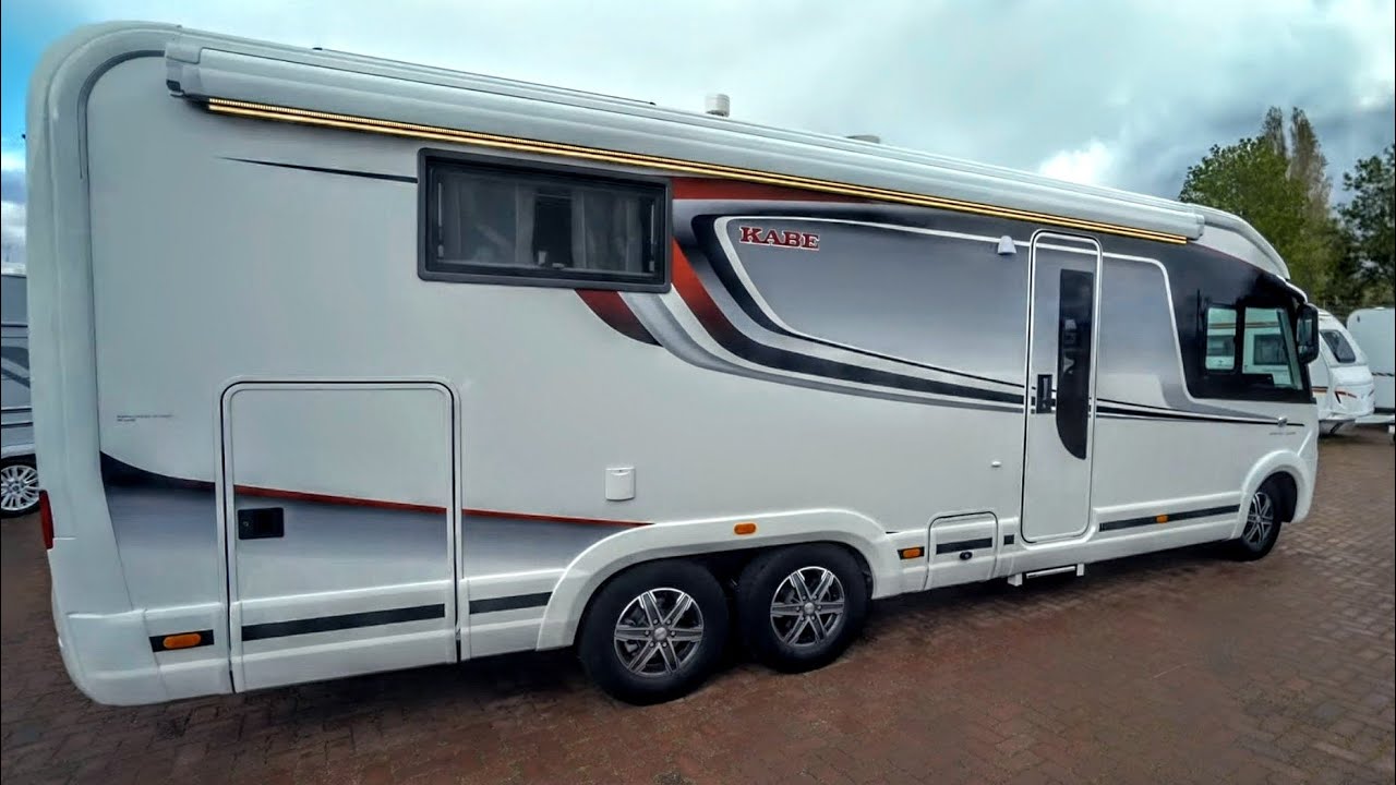 -50°C Härtestes Sprinter Wohnmobil Europas: Kabe 2021 Imperial I810 LQB Heckgarage Alde Doppelboden
