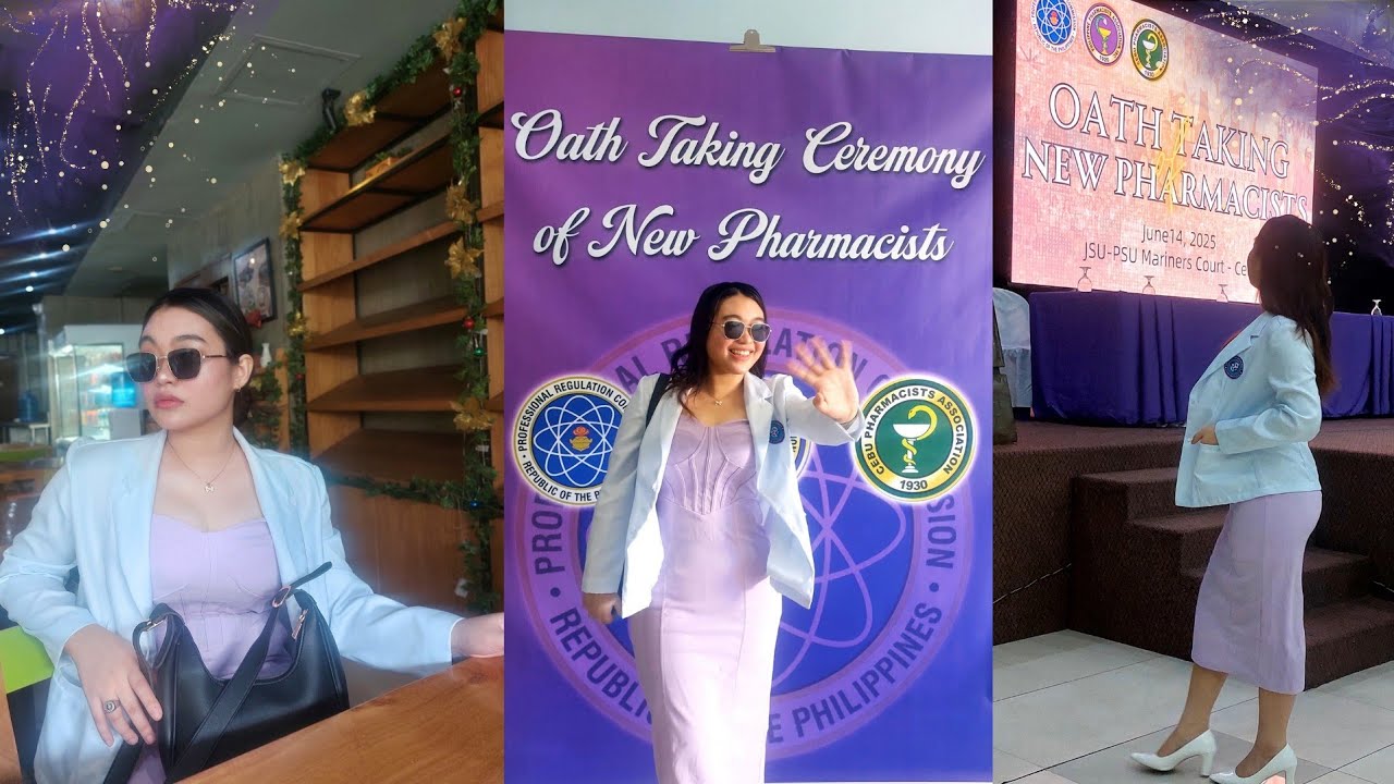 VLOG#60: My Pharmacy Oath Taking Ceremony🪻✨ | Cebu 2025 | Jezel Supeda