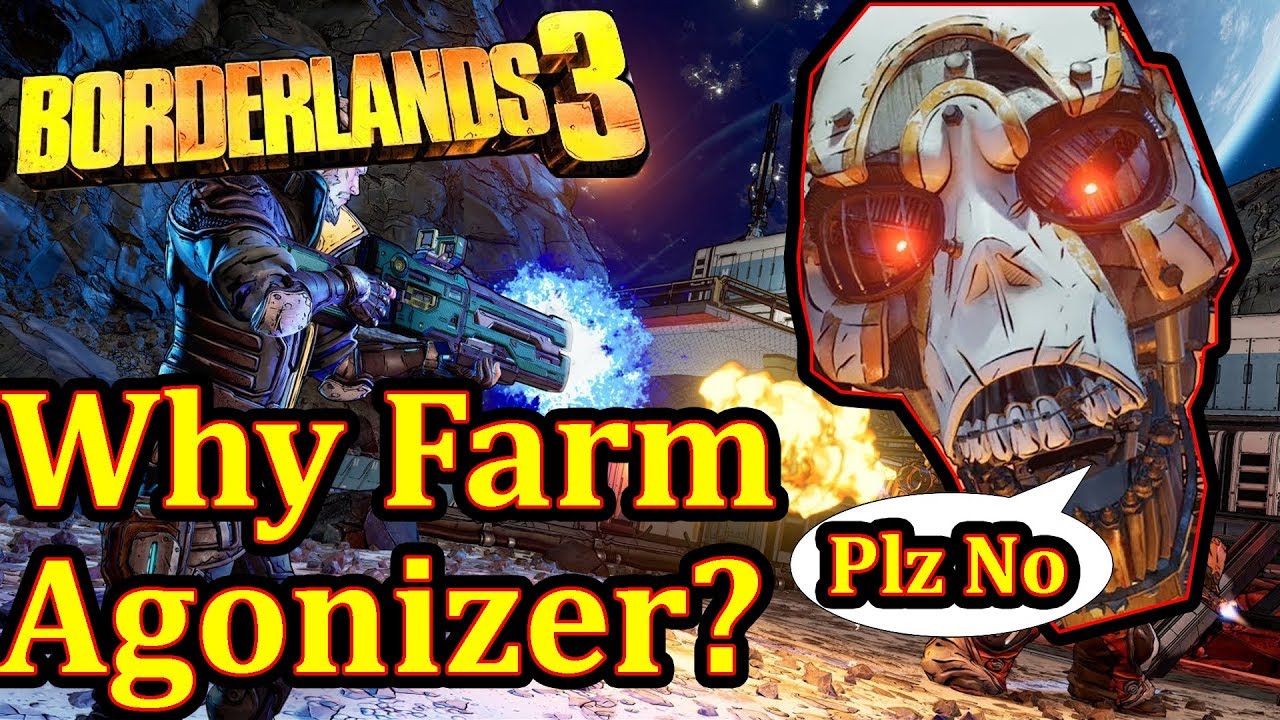 Why Farm Agonizer 9000? Zane Borderlands 3 Legendary Gear