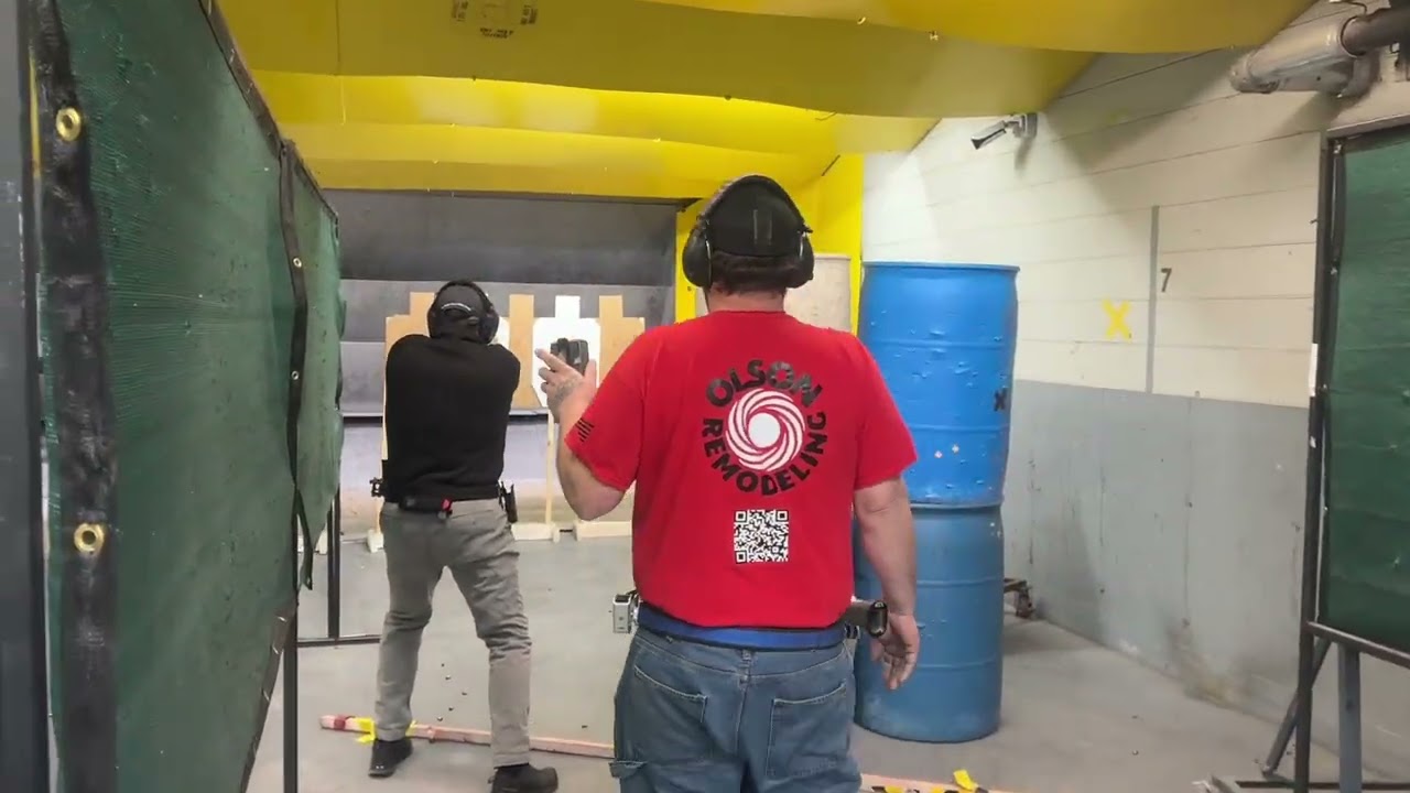 USPSA practice match footage, Production division, 1/22/26