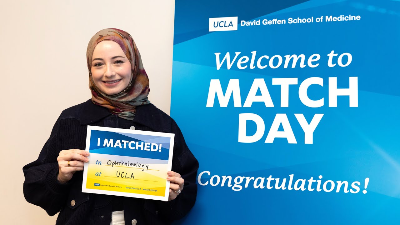 UCLA Med Student Reem Karmouta | Ophthalmology Early Match Day 2024