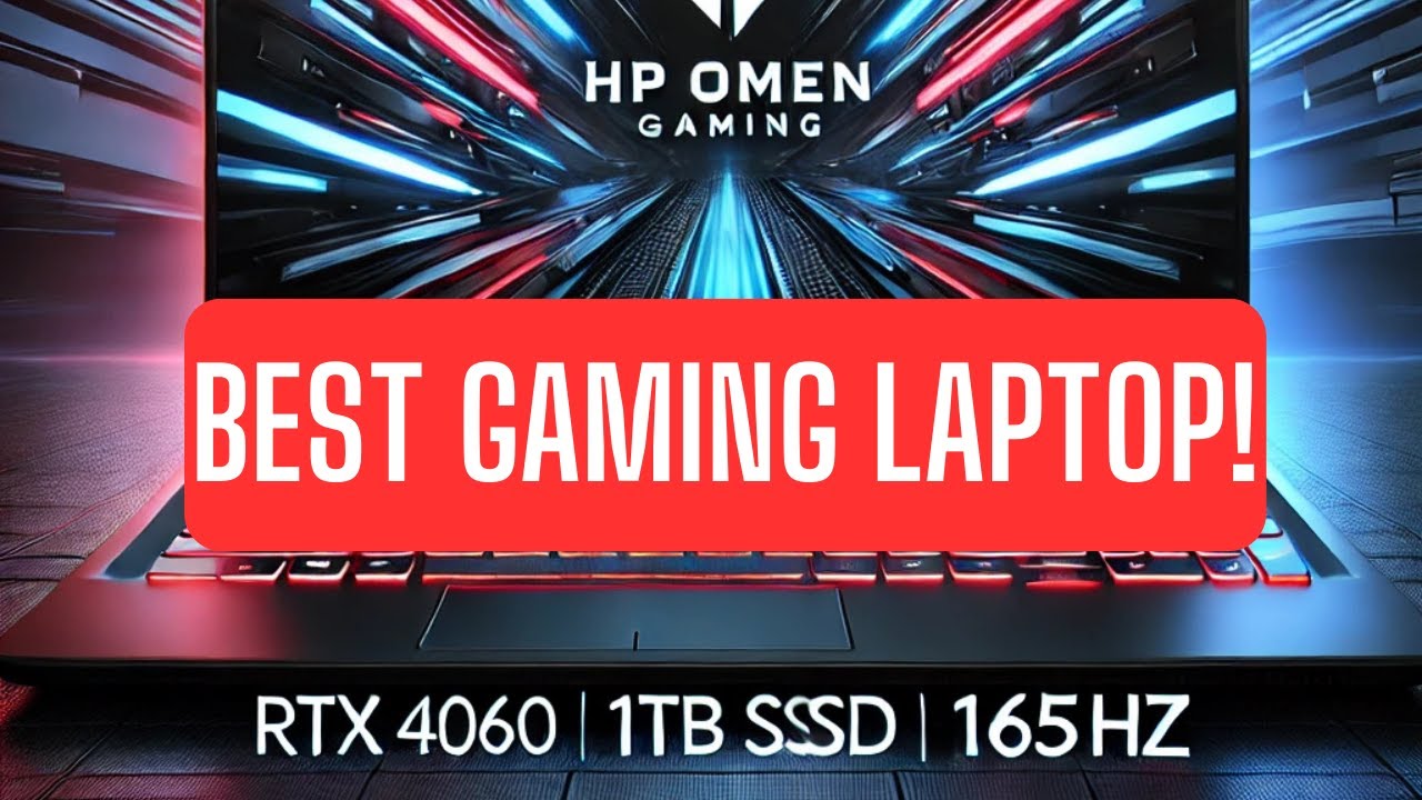 HP OMEN RTX 4060: Best Budget Gaming Laptop!