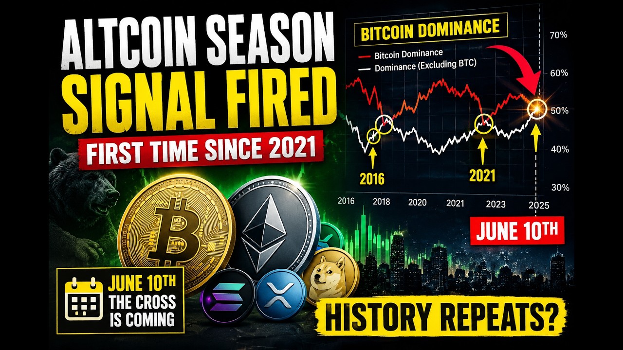 Bitcoin Dominance Just Triggered A Massive Altcoin Season Signal