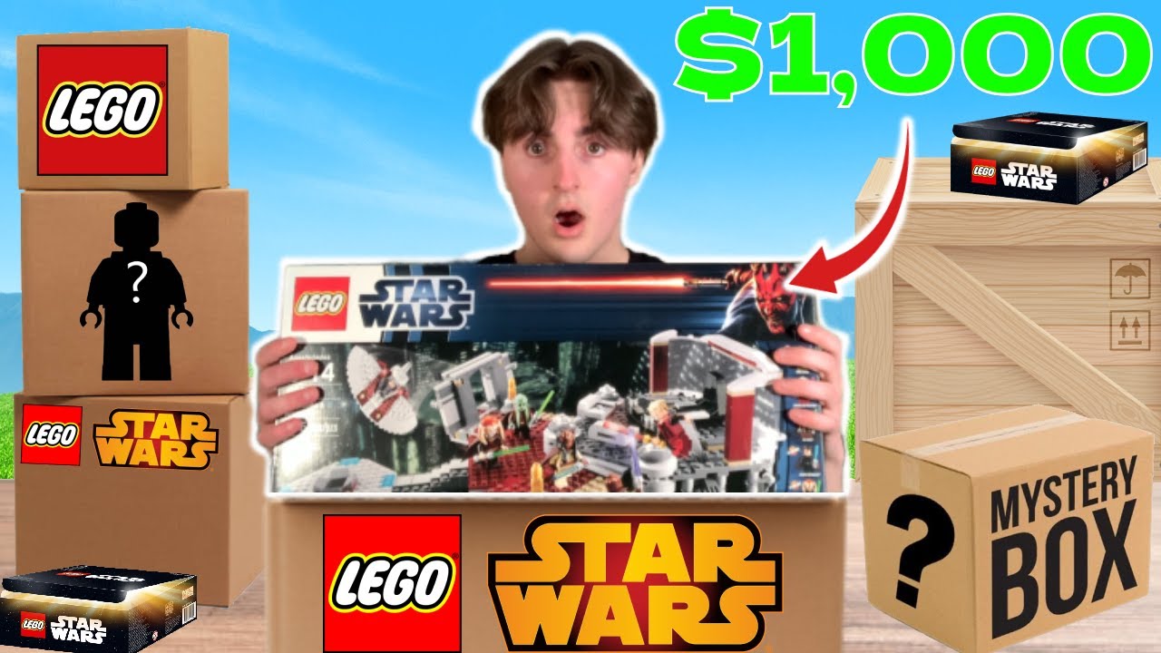 $1,000 Lego Star Wars Mystery Box!