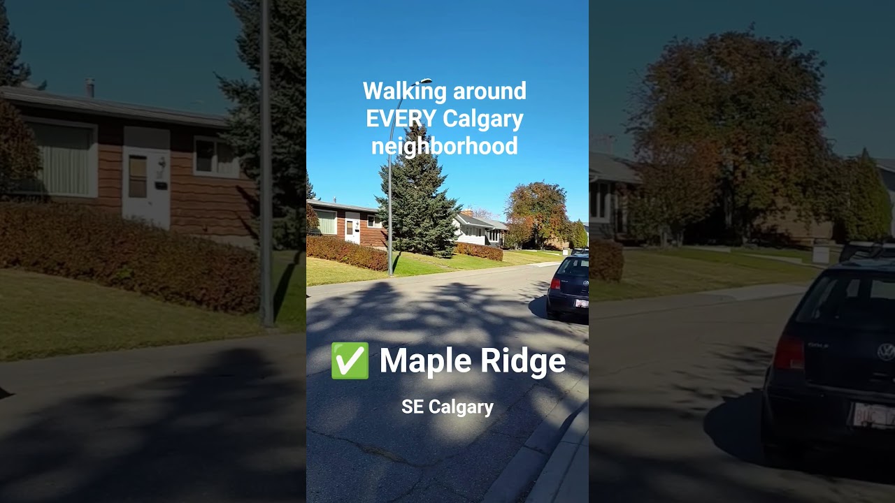 WALKING EVERY CALGARY NEIGHBORHOOD: Maple Ridge #calgary #yyc #walkingyyc #calgaryneighborhoods