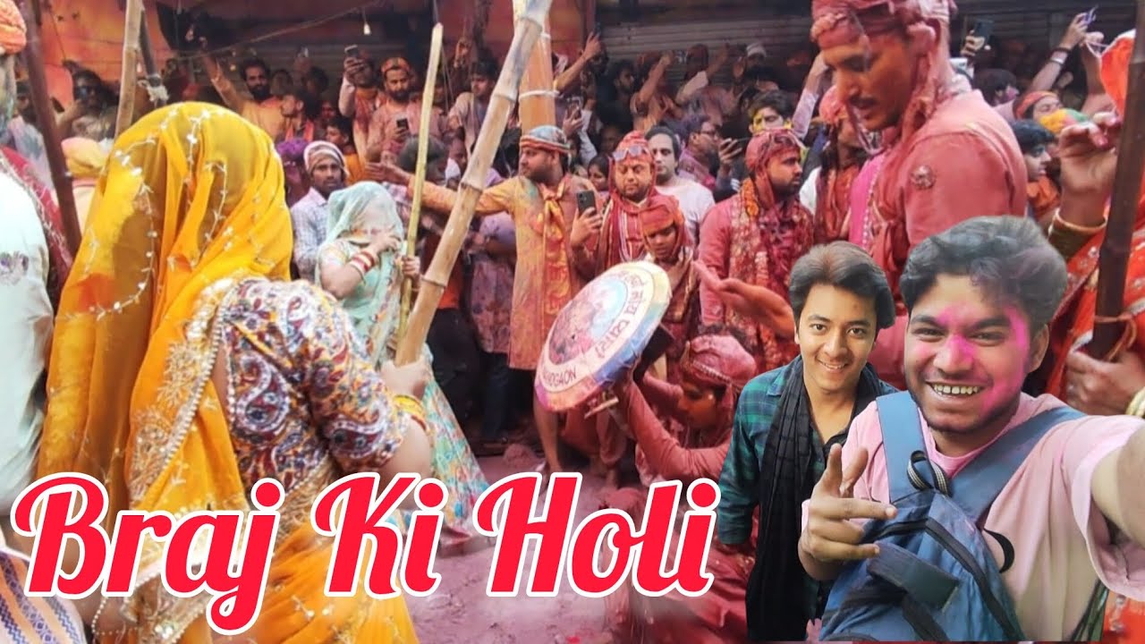 Barsana Lathmar holi 2026 || world famous Holi 🫟 || mathura Holi full Vlog || 