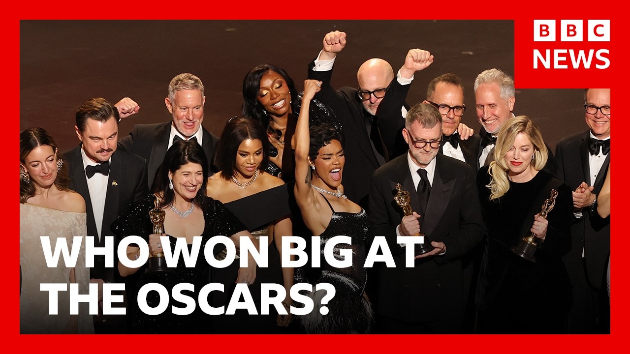 What were the top moments from the Oscars? | BBC News