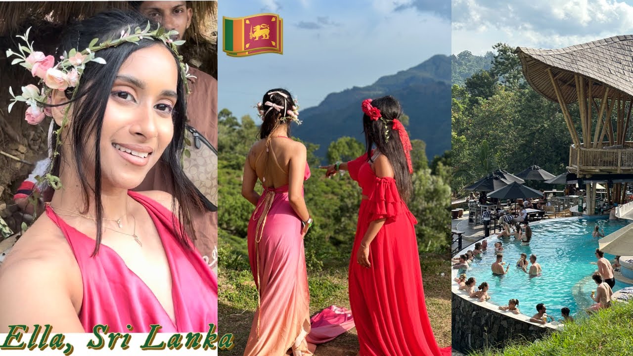 Sri Lanka Vlog 🇱🇰 Ella Swing, Nine Arches Bridge & Local food