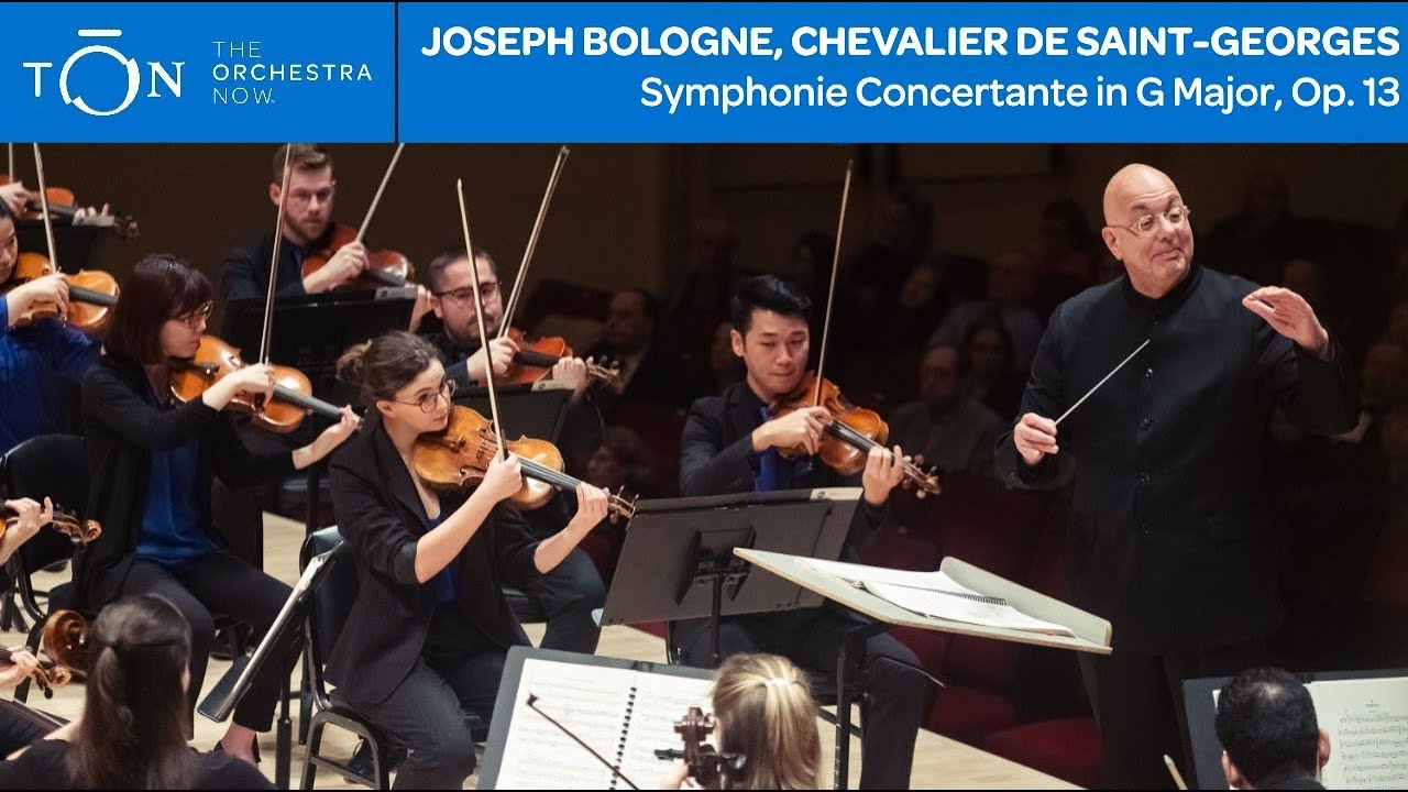 Joseph Bologne, Chevalier de Saint-Georges: Symphonie concertante in G Major, Op. 13